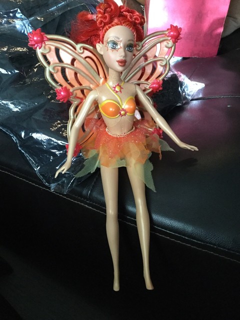 Fairytopia Barbie 2007 Magic Of The Rainbow Sunburst Orange Hair