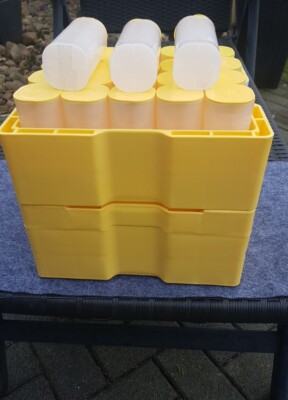 Masterbox Maple Leaf mit 20 Tubes für Silbermünzen, ohne Inhalt