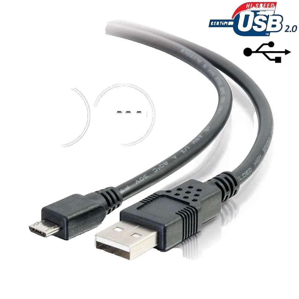 Black Audio Player USB Cables for Philips