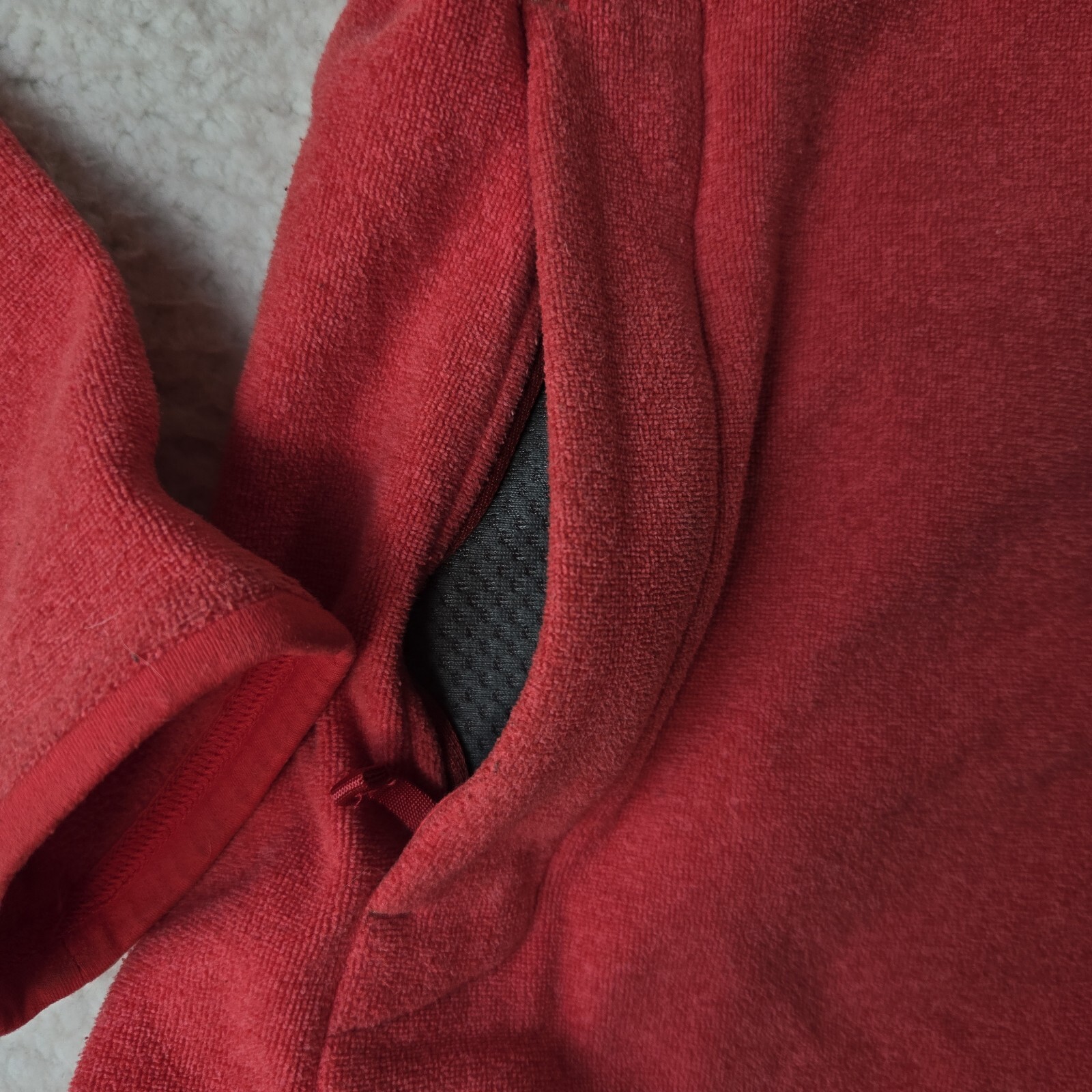 Arc'teryx Giacca Donna Grande Corallo Terry Pile Termico Leggero Termico