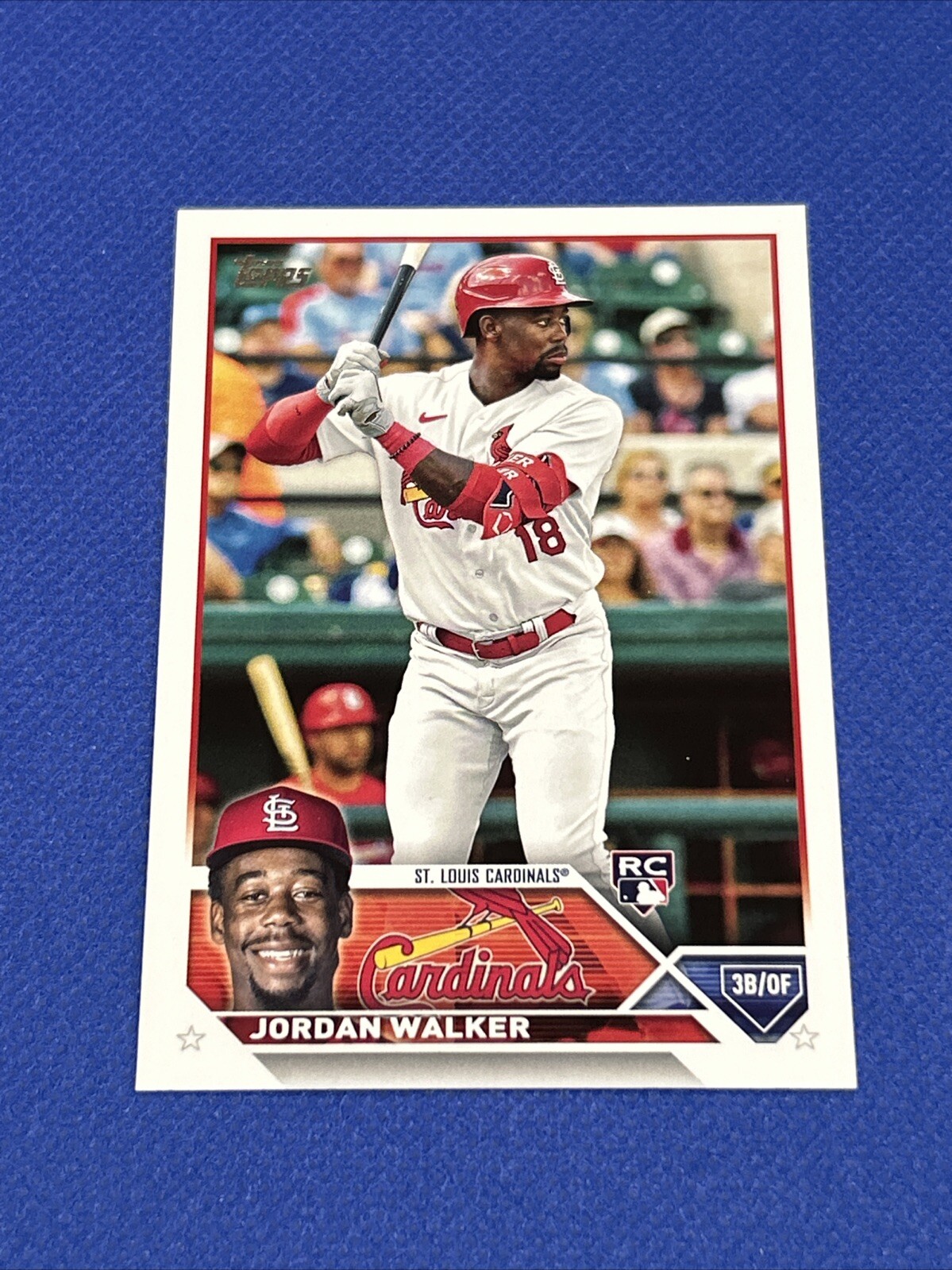 Jordan Walker Rookie 2023 Topps Series Two Rc Card #344