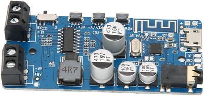 Bluetooth Power Amplifier Board, 2x5W Dual Power Output Bluetooth 5.0 Stereo Rec