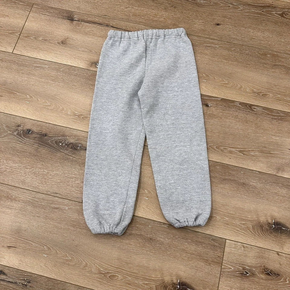 Calça de moletom vintage Auburn Tigers Youth L Russell cinza atlética lã anos 90 - Imagem 2 de 4