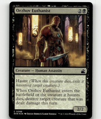 MTG 9ED 早摘み ロシア語版 foil FOIL - MTG Orzhov Euthanist 88 - Ravnica Remastered | eBay