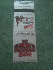 Vintage Matchbook Cover G3 Collectible Ephemera Des Moines Iowa babes Italian