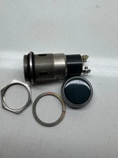 LOT OF 5 LARGE DIALIGHT WITH FLAT GREEN LENS