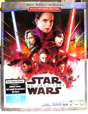 Star Wars The Last Jedi Multi Screen Edition - Blu Ray - 2018