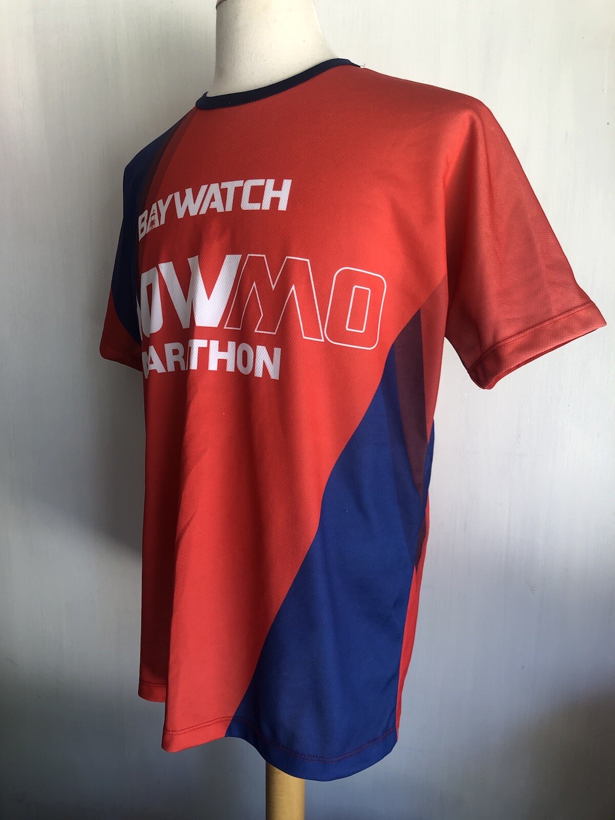 BAYWATCH (2017) Official "The SlowMo Marathon" Running Jersey TShirt