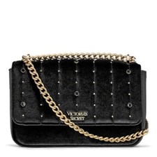 Victoria's Secret Velvet Studded Bond Street Bag