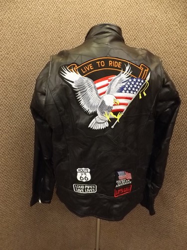 Heavy Motorcycle Jacket Womens 3X 