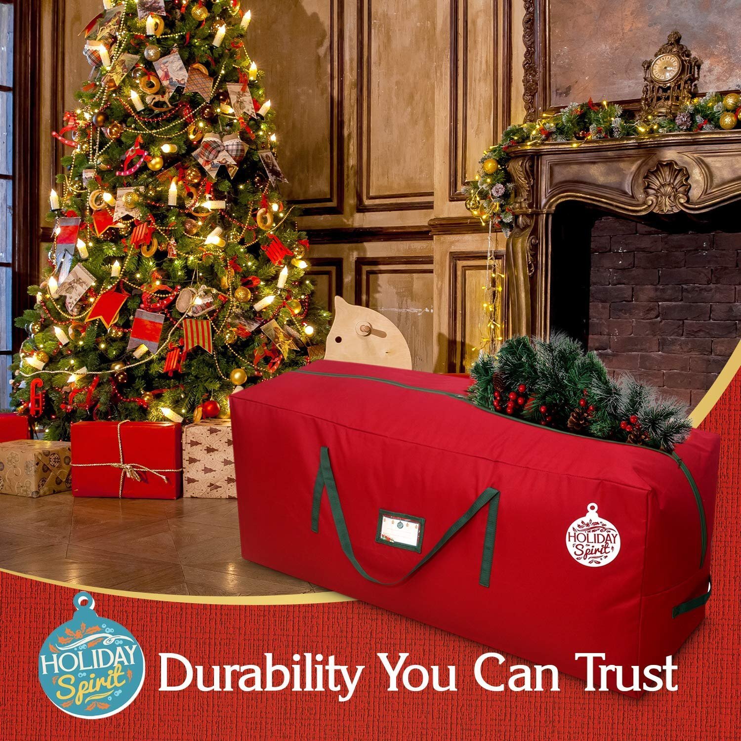 Christmas Tree Storage Bag HeavyDuty Tree Bag with Durable