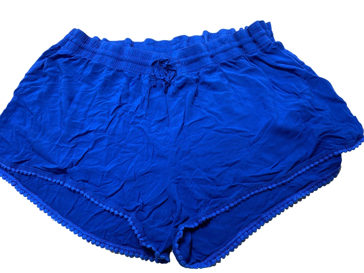 Women s Blue Summer Shorts Plus Size XXL Good used condition