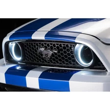 Oracle Lighting LED Fog Light Halo Kit Waterproof Grille-Style White Mustang ...