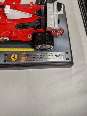 Hot Wheels Racing 1/18 ミハイルシューマッハ 91勝記念 Hot Wheels