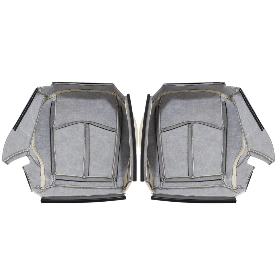 Both Side Bottom Replacement Seat Cover Tan For 2003-2009 Mercedes Benz E W211 - Image 4 of 4