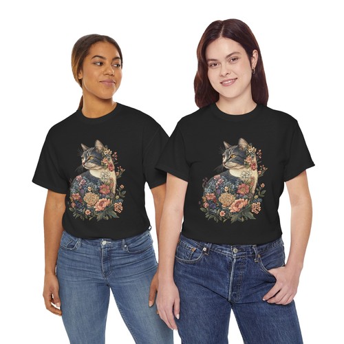 Adorable Cat Lover T-Shirt for Men & Women – Cute & Funny Graphic Tee - Picture 6 of 13