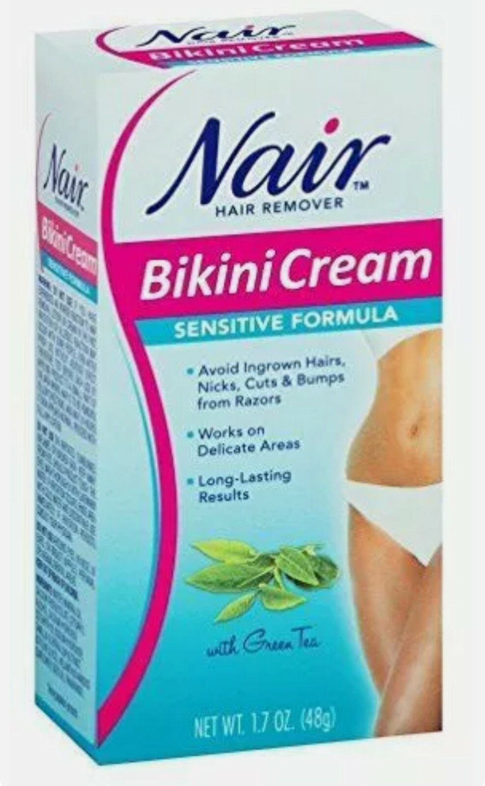 Nair Nair Sensitive Bikini Cream Hair Remover - 1.7 oz