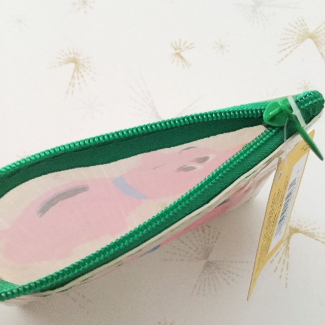 Blue Q Coin Pouch Purse Recycled Eco Friendly Retro Travel Wallet Small