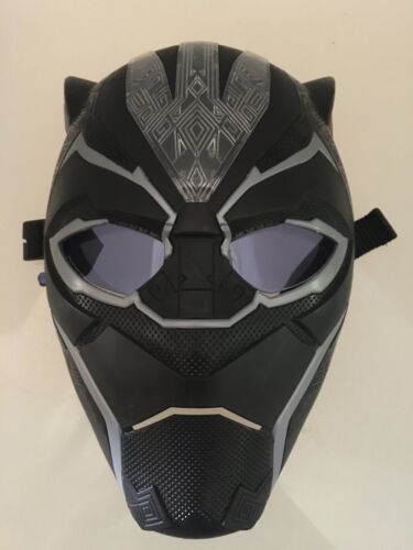 Masque Marvel panthère noire vibranium Power FX objectif rabattable éclairage - Photo 1 sur 3