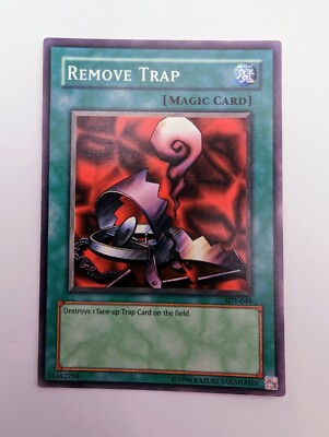 YuGiOh REMOVE TRAP SDY-048 Starter Deck: Yugi Never Played | eBay