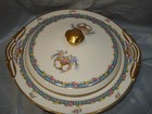 New Listingvintage Limoges B&C Limoges France Bernardaud Vegetable Bowl/Dish roses pheasant