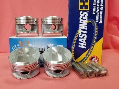 Hastings Rings For Honda D16 YCP P29 76mm 1.00 Oversize Pistons High Comp