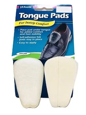 J.T.Foote Tongue Pads Shoe Fit Felt Cushion Inserts 1Pair  Small/Medium/Large