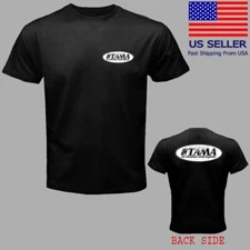 TAMA Drums Cymbals Men's Black Size S to 5XL