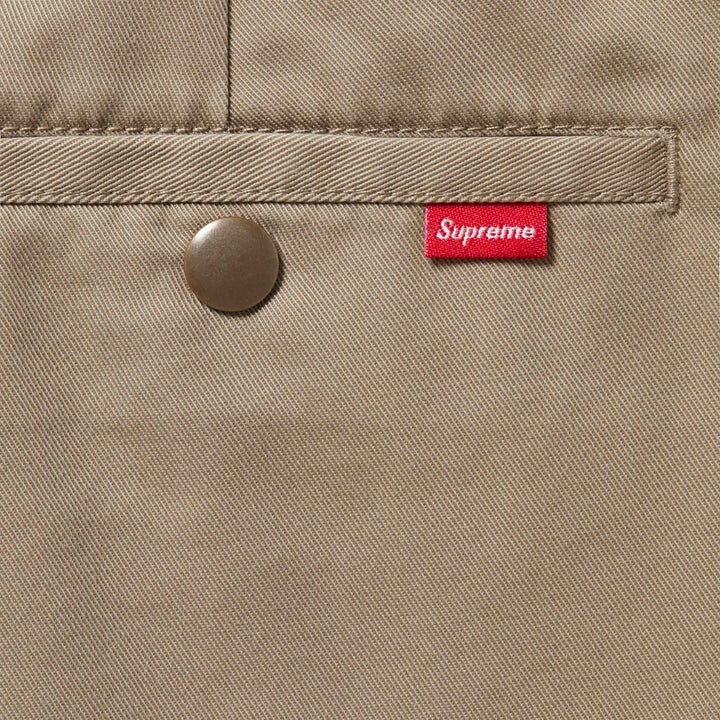 25ss supreme week11 Work Short タン 32 Supreme Work Short 25SS Tan