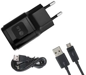 USB Kabel Ladekabel ausziehbar Datenkabel Rollkabel für LG Bello II 