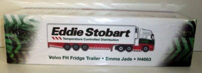 Atlas 1/76 Scale - 4 649 101 Volvo FH Fridge trailer Emma Jade Eddie Stabart