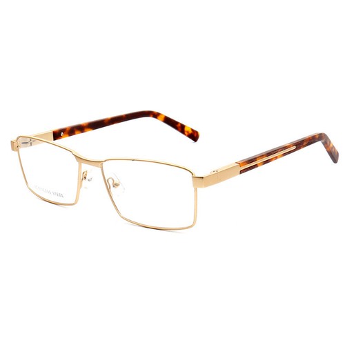 Moda Hombre Rectangular Acero Inoxidable Capaz RX Anteojos Marco Gafas 55-17-145 - Imagen 13 de 18