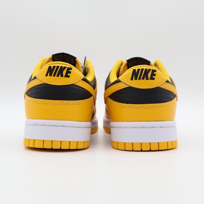 DD1391-004 Nike Dunk Low Championship Goldenrod Iowa Black Yellow