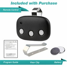 Garage Door Remote for Linear Megacode MCT-3 DNT00089 3 Button 