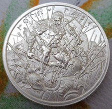 2 oz. 2022 MOLON LABE #10 Type X thick BU round .999 fine silver 87.48 per troy oz