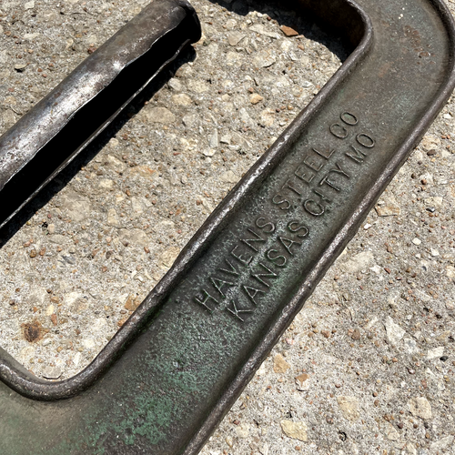 C CLAMP 13'' HAVENS STEEL CO Protected Thread Kansas City MO USA Lot Of 3 - Picture 8 of 12