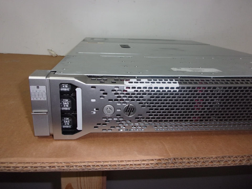 HP D3600 Drive Enclosure QW968 (12PC) 4TB SAS - Image 4 of 4