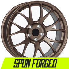 1 Circuit Csf2 18x9.5 5x114.3 25 Matte Bronze Jdm Spun Forged Wheel Rim Concave
