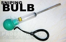 SNIPING BULB with Tether Gold pan Mining Prospecting Suction Tool DEEP SUCTION