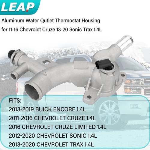Aluminum Water Outlet Thermostat Housing for Chevrolet Cruze Sonic Trax 1.4L - Bild 2 von 10