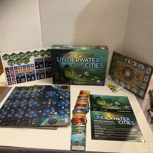 Rio Grande Boardgame Underwater Cities New Discoveries Expansion! Read! Suchy