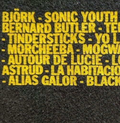 90s Vintage Bjork Sonic Youth T-Shirt  VTG Rare - image 6