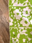 Vintage Mid Century Modern WEST GERMAN 70s Retro Fabric Textile Flower Floral — photo 9