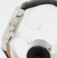 Jaeger LeCoultre Master Control Moon Black Full Calendar Stainless Steel Watch 6