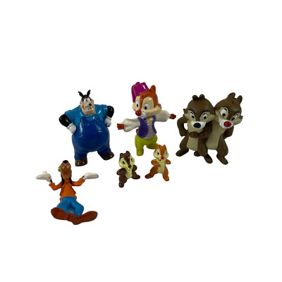 Disney Chip Dale Rescue Rangers Mini Figures Cake Toppers