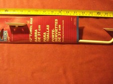  1040. Towel Bar 12" White Painted - 48120 DECKO