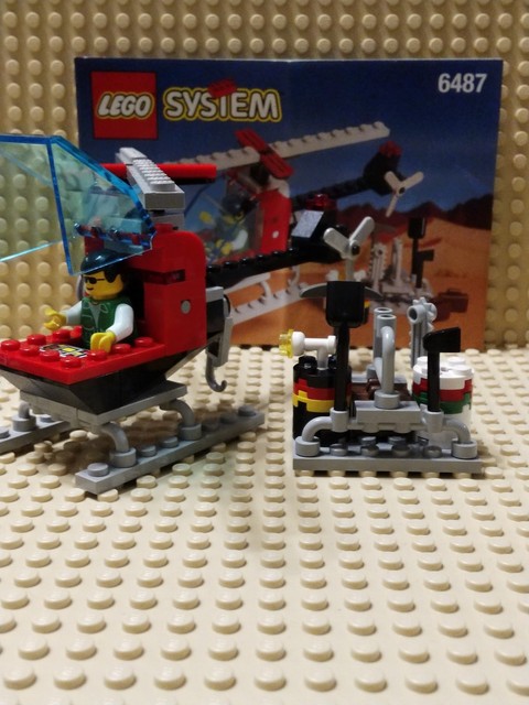 lego mountain rescue helicopter