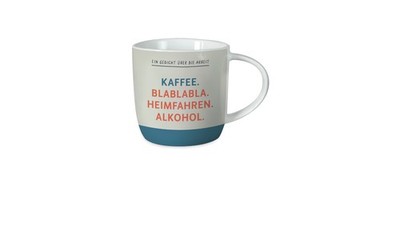 Grafikwerkstatt Gute-Laune-Tasse 300 ml Kaffeetasse Teetasse Kaffee Tee Büro