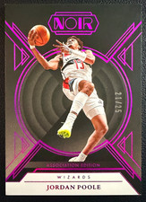 JORDAN POOLE 2024-25 Panini Noir Association Edition Holo Ruby 21/25