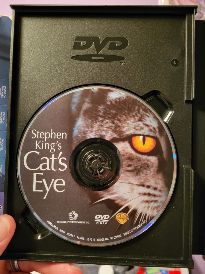 Cat's Eye Dvd (1985) Widescreen Version Drew Barrymore,James Woods - Image 3 of 4